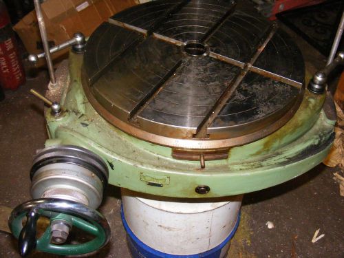 19 1/2&#034; diameter German Rotary table