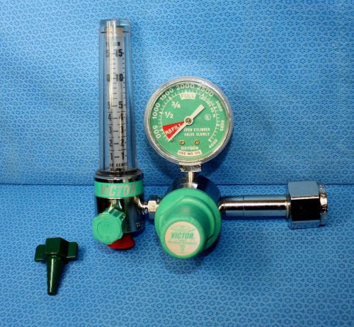 Victor oxygen regulator 15lpm flowmeter cga 540 0781-3046 oob for sale