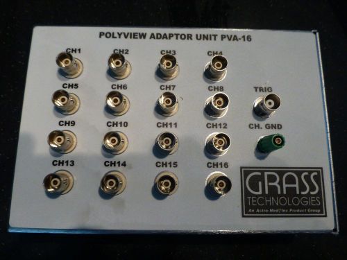 GRASS TECHNOLOGIES  Polyview adaptor unit PVA-16  signal converter