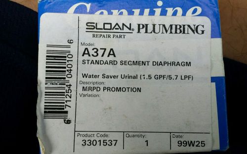 NEW SLOAN A-37-A FLUSHOMETER REPAIR KIT