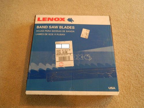 Two (2) BNIB Lenox Classic  4 TPI Band Saw Blade 12&#039;10&#034; x 1 1/4&#034; x .042&#034;