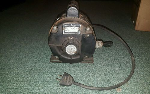 Vintage General Electric Motor Model 76437 HP 1/6