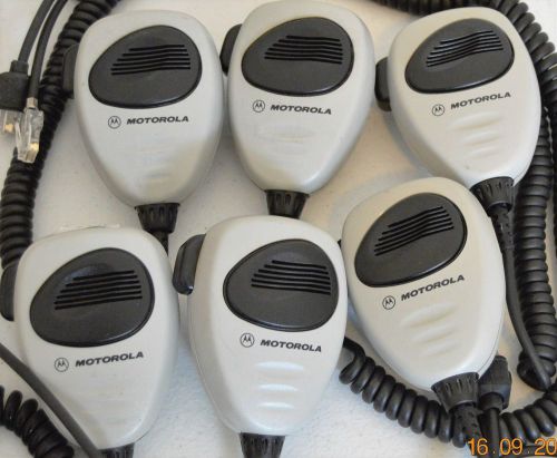 HMN4069E MOTOROLA  LOT OF 6 HMN4069E MIC&#039;S