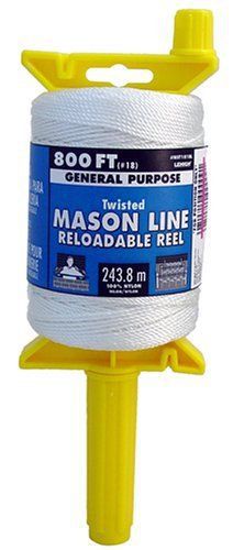 Secure Line Reloadable Reel Masonry Construction Garden Bundling Crafts Packages