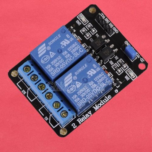 5v 2-channel relay module two channel for raspberry arduino pic arm dsp avr for sale