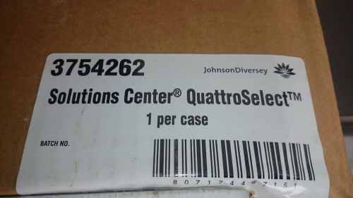 Lot of 3 Solutions Center Diversey 3754263 QuattroSelect