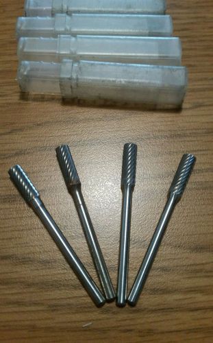 Carbide burr 1/8&#034; shank, (4) pcs.