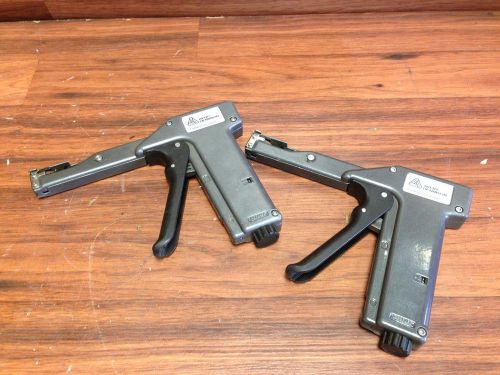 PAIR OF DENNISON BAR LOK CABLE TIE TOOL AVERY DENNISON