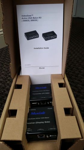 NEW MUXLAB 50035 ACTIVE VGA BALUN KIT