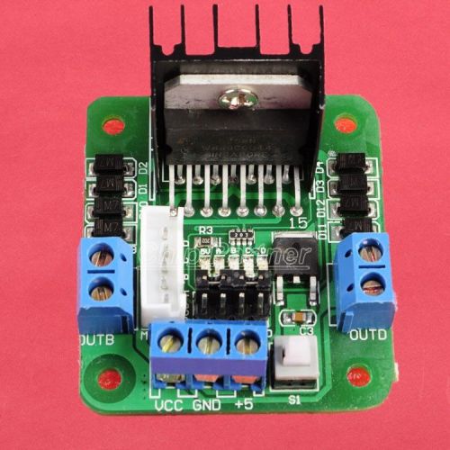 L298N DC Motor Driver Module Robot Dual H Bridge for Arduino PIC AVR Robotics