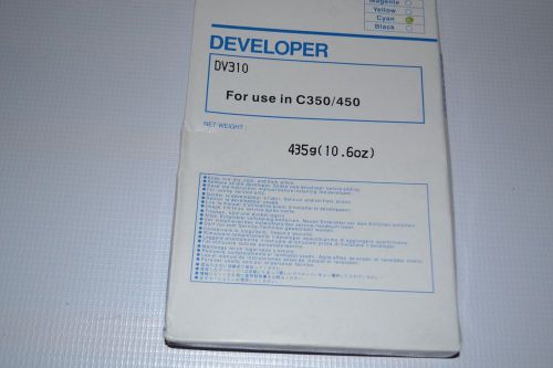 Developer for Konica minolta bizhub C350/ C450  CYAN