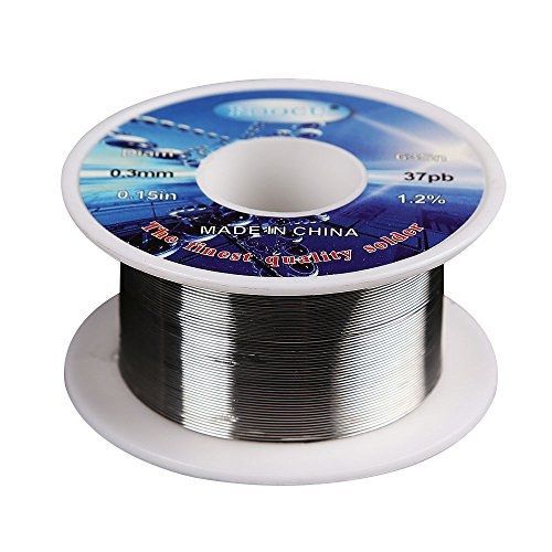 MassMall 0.3mm 0.15&#034; Tin Lead Rosin Core Solder Soldering Wire Reel