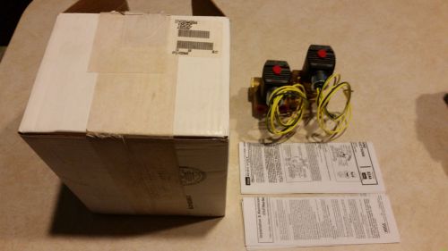 Asco Red-Hat II Solenoid Valve EFHC8344G044 1/4&#034; 125 VDC 4 Way