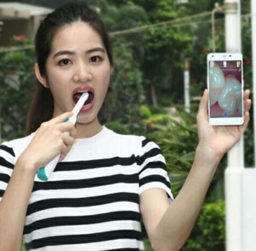 Wifi dental intraoral Camera Smartphone or Tablet PC show dental image by Wifi