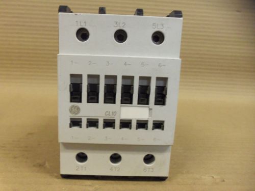 GE CL10A300M CONTACTOR 600V 3 POLE 110V-120V  COIL