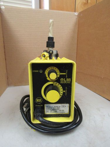 LMI MILTON ROY PUMP P121-358SI 0.21 MAX. GPH 150 MAX. PSI 120VAC 1.4A 1.4 AMP A