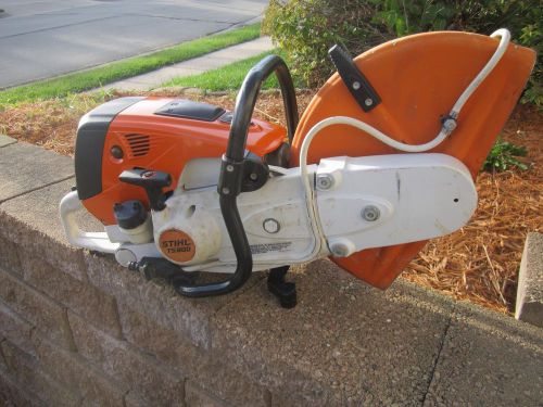 STIHL TS800 16&#034; GASOLINE CONCRETE SAW *GOOD SHAPE*