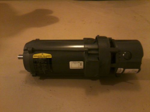 BALDOR DC MOTOR 180 volt  34-6588-3865G1 with Stearns Brake