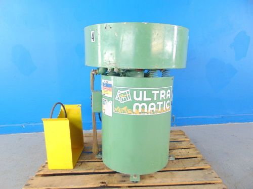 Ultramatic vb1 vibratory tumbler finisher 3/4hp no motor for sale