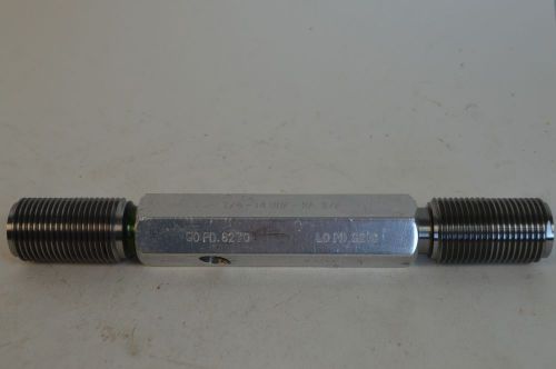 7/8 - 14UNF - 2A S/P WAFCO GOPD .8270 NO-GOPD .8216 GO &amp; NO-GO THREAD PLUG GAGE