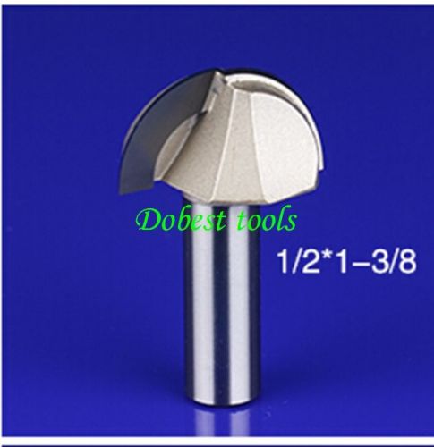 1pcs cove box round nose cnc mills router bits 1/2&#034; 1-3/8&#034; for sale