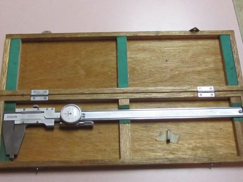 Dial Caliper I/O 0-12&#034; Moderntools. Made In Japan w/Case...