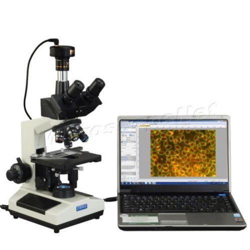 OMAX 5.0MP Digital Trinocular Medical Darkfield Replaceable LED Microscope 2000X