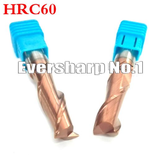 HRC60 Solid Carbide Endmills 2Flute Coating Nano End mill Cutting Dia 18mm Bits