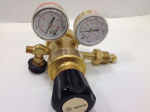 Agilent gas regulator 5183-4644 n2, ar, he cga 580 w shutoff #15 for sale