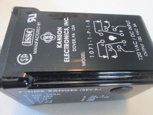 NEW  ISSC 1071-1-P-1-B SOLID STATE TIMER .2-2000S