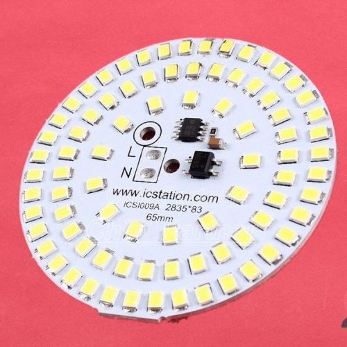 12W 2835 Pure White LED Light Emitting Diode SMD 220V 65mm