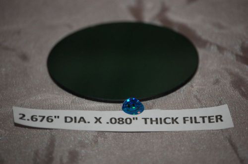 NOS 2.676&#034; DIA. X .080&#034; thick filter.