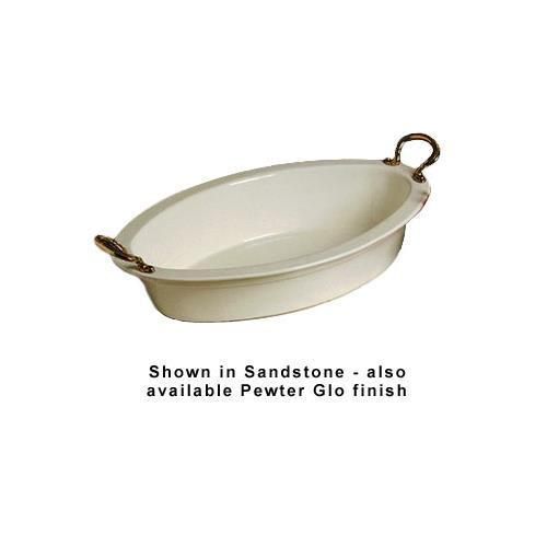 Bon chef 5099hrs casserole dish, 7 qt., 11-3/8&#034; x 17-3/8&#034;, oval for sale