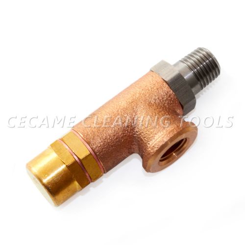 1000 PSI Side Port Pressure Relief Valve Carpet Cleaning Truckmount