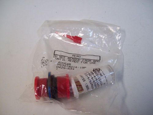 AERO MS3474W14-19P MIL-SPEC CONNECTOR - NEW - FREE SHIPPING