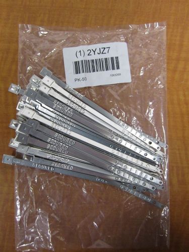 Pack of 50 TYDENBROOKS 8-3/4&#034; X 1/8&#034; Truck Seals, Tin Plated Steel, 7 Digits NEW