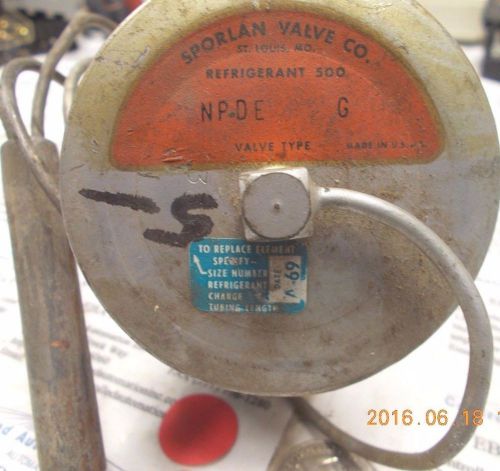 Sporlan Valve CO. PDE9/NPDE Refrigerant 500