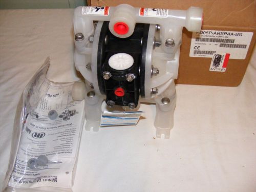 Ingersall Rand Double Diaphram Pump NIB 1/2 Inch PDO5P-ARSPAA-RG air operated