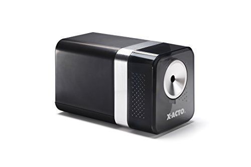 X-Acto 1744 Heavy-Duty Electric Pencil Sharpener, Black, 1 Unit