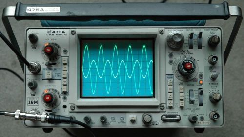 Tektronix 475A 250MHz Oscilloscope, Calibrated, Nice Condition SN:B016693