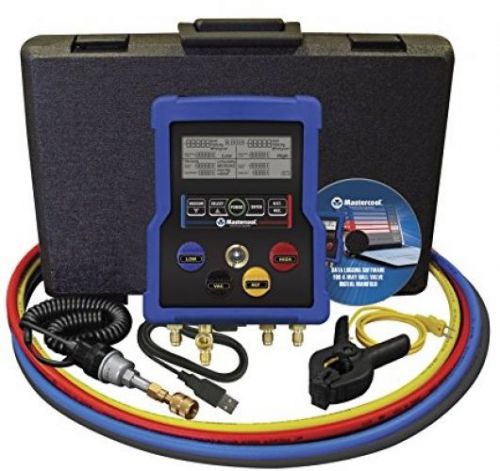 Mastercool (99961) blue hvac digital manifold and data logger for sale