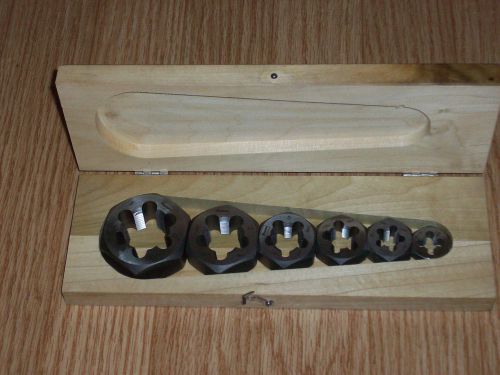 Vintage Irwin Pipe Tap &amp; Die Set #1922 - Size 1/8&#034; 1/4&#034; 3/8&#034; 1/2&#034;  3/4&#034;  1&#034;