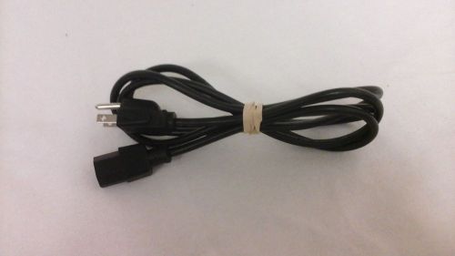 FOXCONN FF-01 FM-008 POWER CORD E301899 125V 10A 3Prong 6&#039; Black