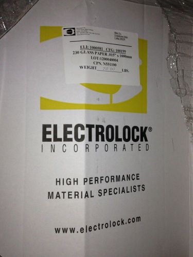 Electrolock 230 Glass Paper .015 x 1000mm  70lbs