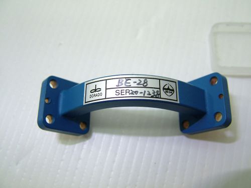 WR28 Waveguide Bend E Plane 90 Deg BE-28 DORADO NEW