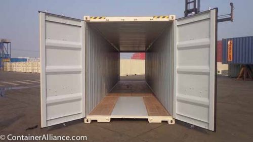 40&#039; double door one trip container for sale