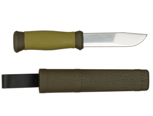 Morakniv outdoor 2000 fixed blade knife with sandvik stainless steel blade 4.... for sale