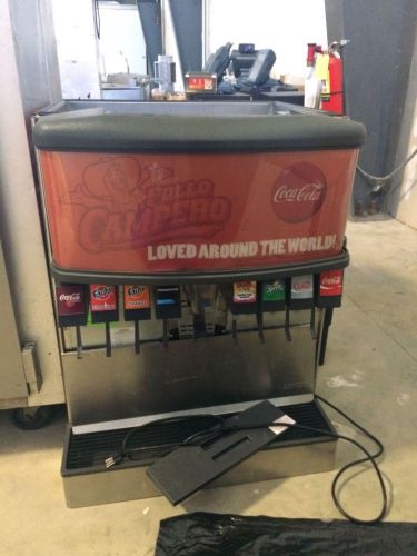 Lancer Soda Machine 8 valve with Ice Dispenser