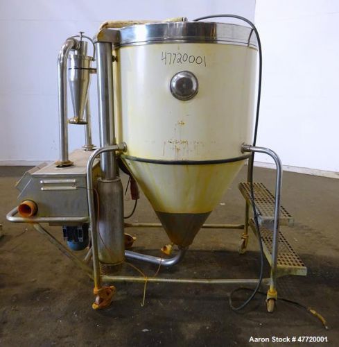 Used- Niro Mobile Minor Spray Dryer, 304 Stainless Steel. Approximate 32&#034; diamet