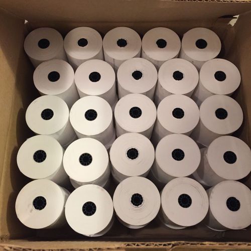 (50) Rolls Thermal Receipt Paper 3.125&#034;x273&#039; 312273T